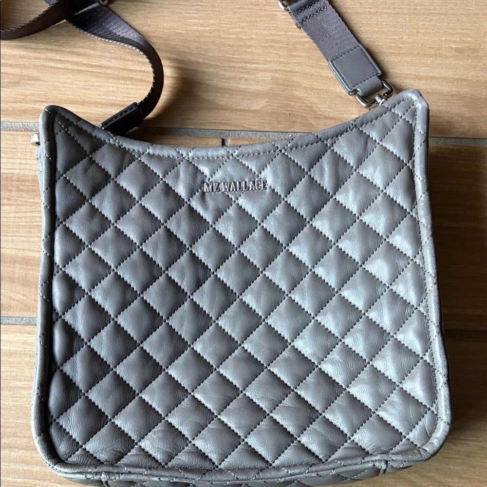 MZ Wallace Box Crossbody in Morning Dove